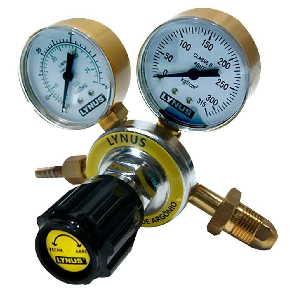 Regulador De Pressao Argonio Lynus Ral-1 Unic Unic Unic S De