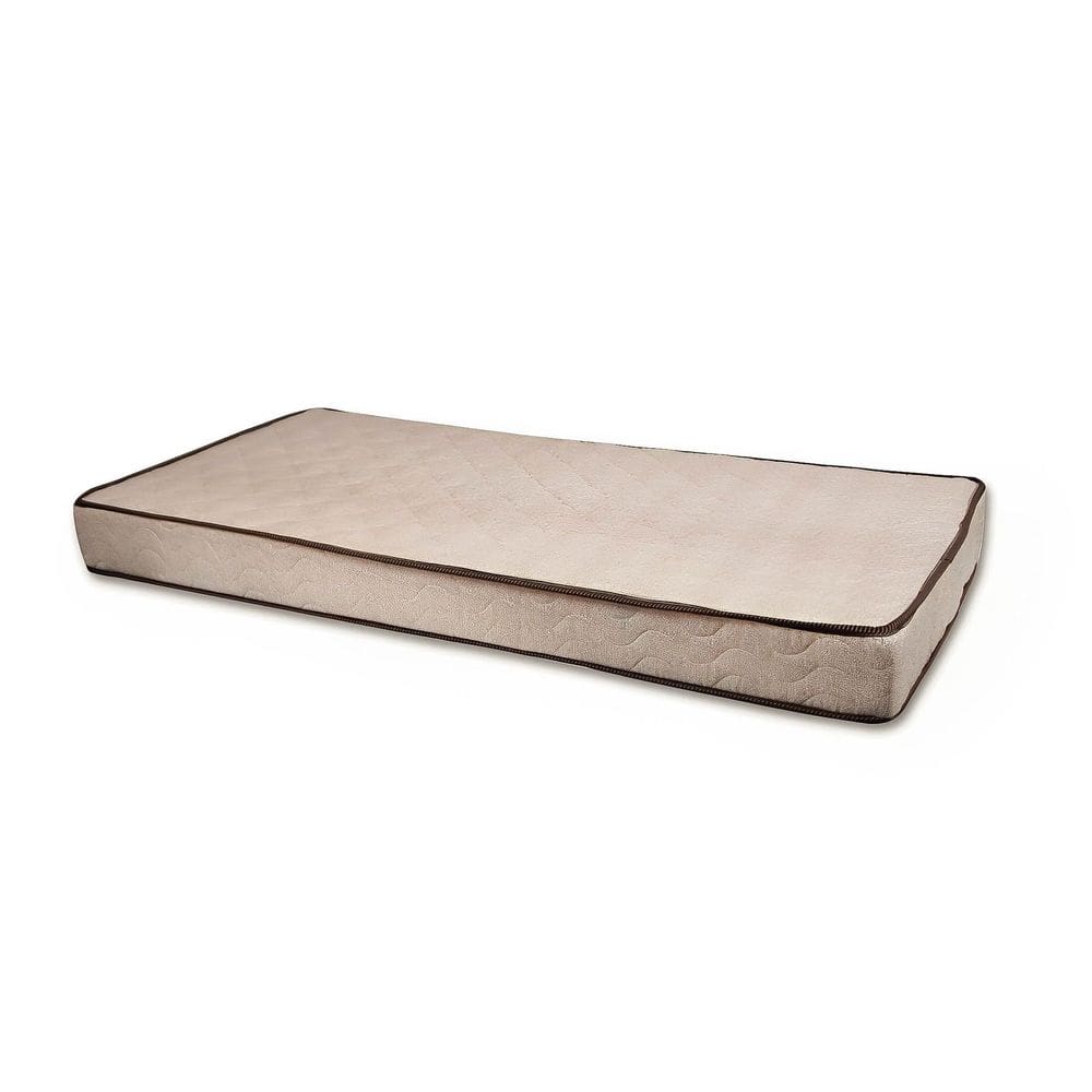 Colchão Solteiro 88 Fiji - Colchão 100% Espuma - D26 Marrom 14x88x188