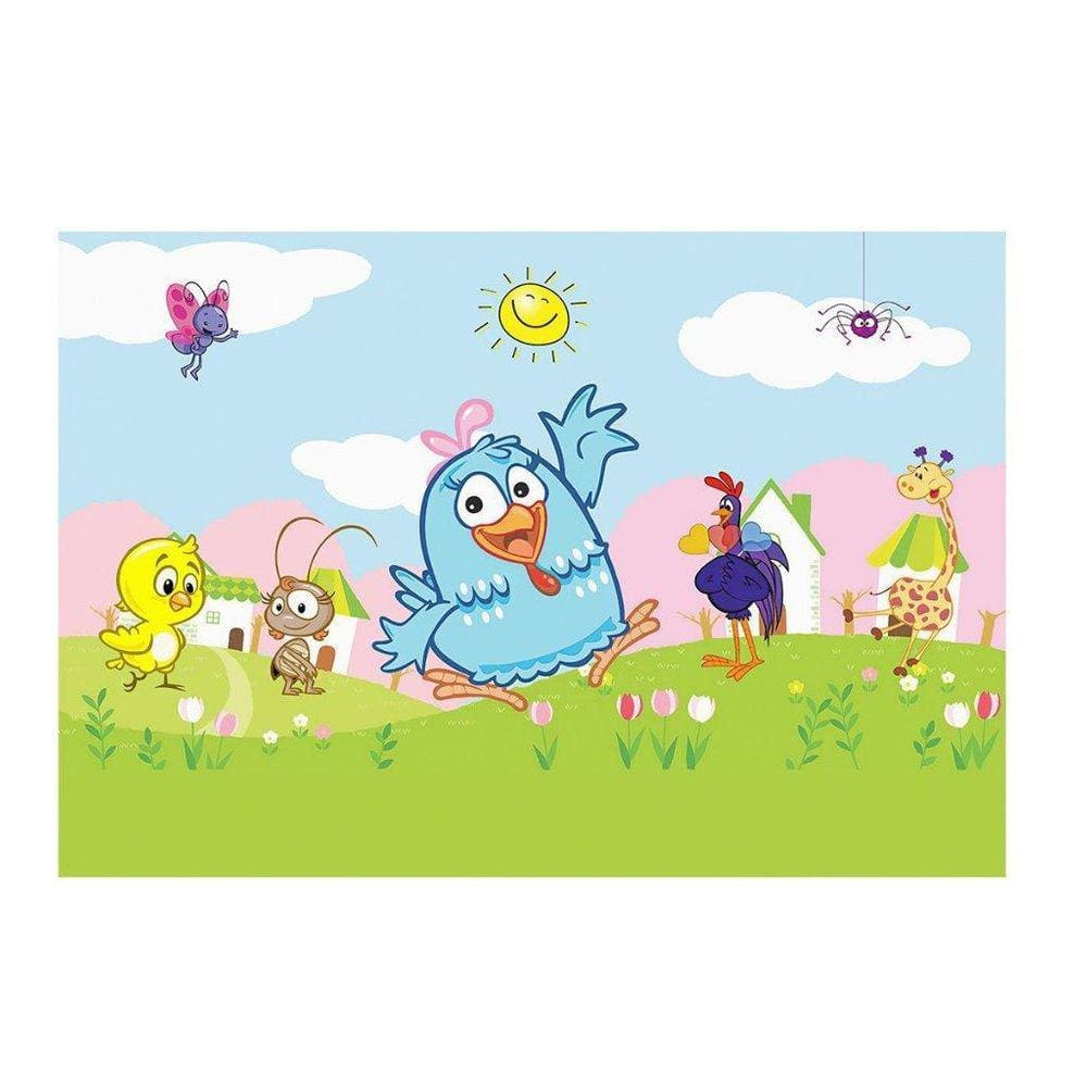 Fundo Fotográfico Newborn Galinha Pintadinha 1,5X1,2 Ffp-174