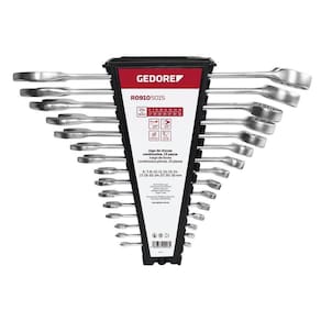 Jogo Chave Fixa 6 A 32Mm 12 Peças Gedore Red