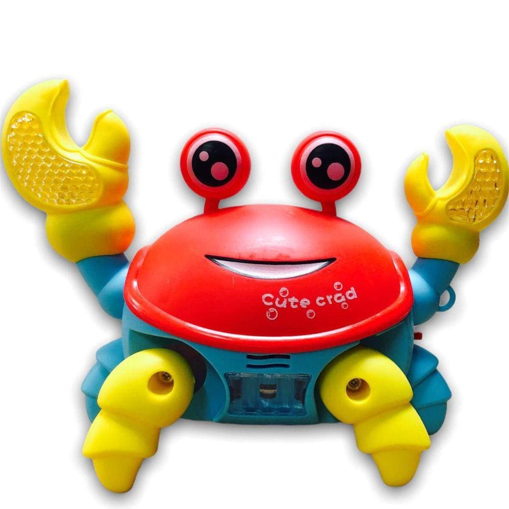 Caranguejo Que Anda Musical Infantil Brinquedo Interativo