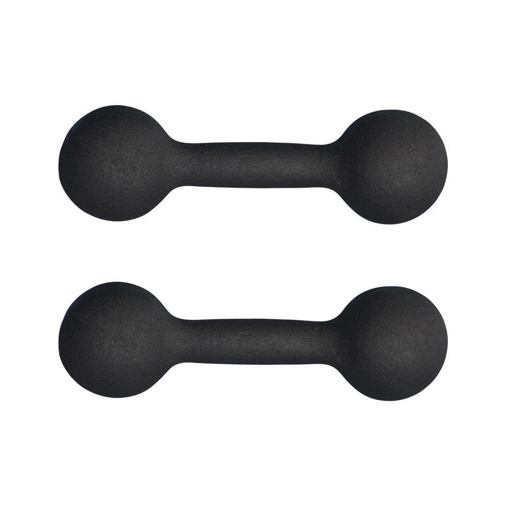 Par De Halter Bola Pintado 3Kg Peso Academia Fitness Treino