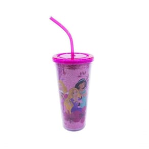 Copo Com Cubos De Gelo Princesas Flores: Disney