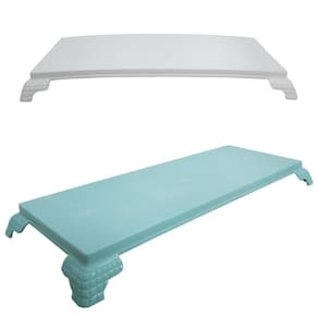 Prato Plastico Retangular Bolo / Doces Pe Color 38,5X17X4,5