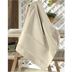 Toalha Rosto Dohler Velour Artesanalle bege 50cm x 80cm