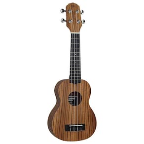Ukulele Soprano Acústico Com Bag Guk-21 Zw Zebra