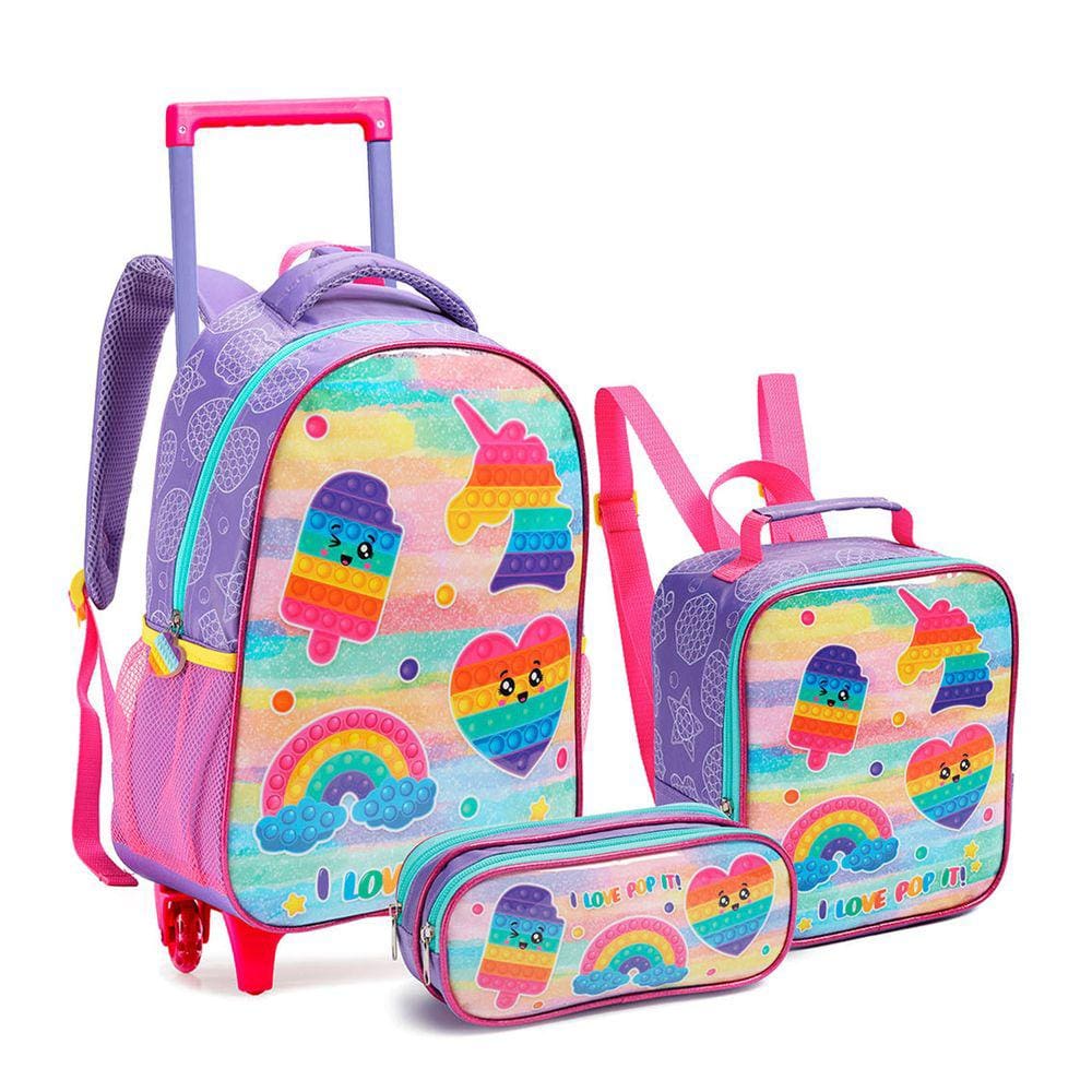 Gacha Life Schoolbag para Meninos e Meninas, Estudantes Mochila