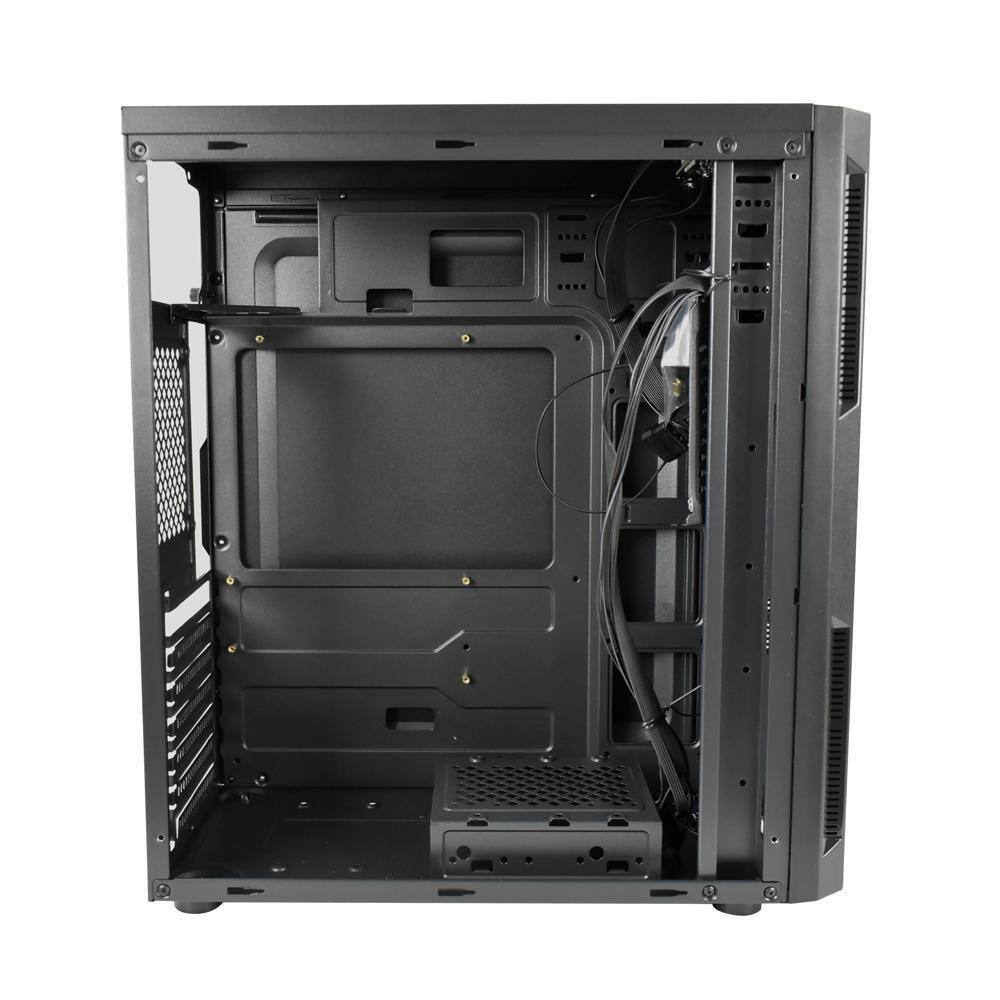 Gabinete Gamer Evus Ev-g13 Atx Com Led Rgb Lateral Acrilico