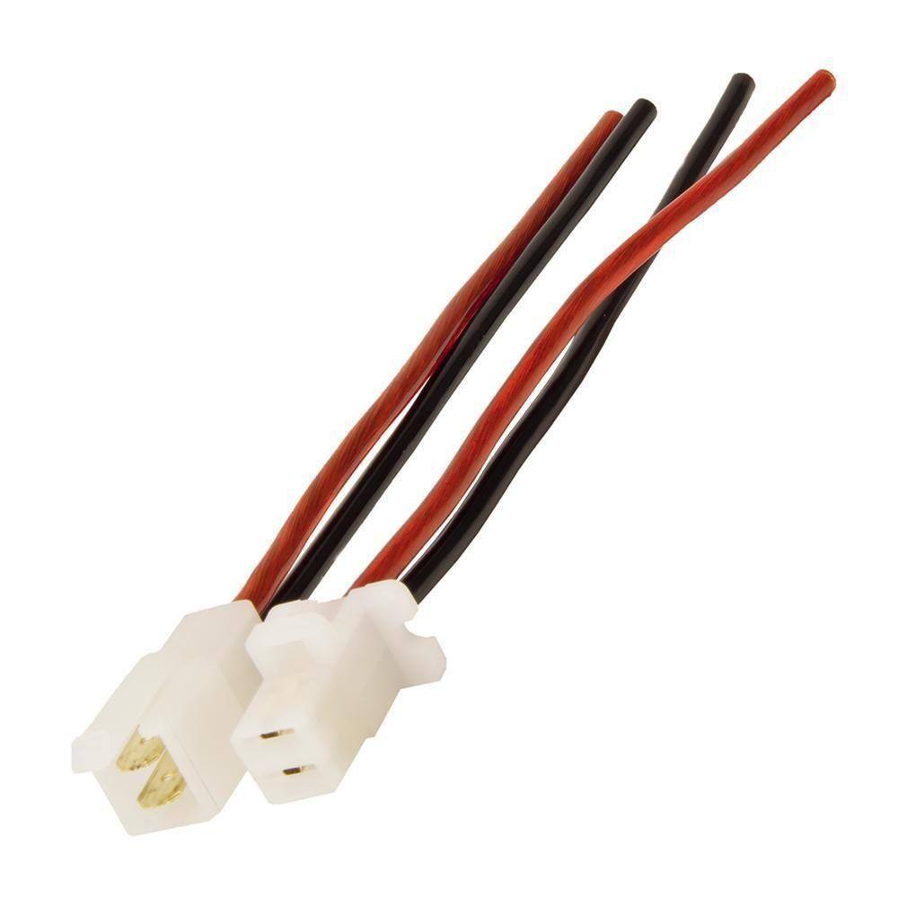 Chicote 2 Vias Permak Fio 4Mm Branco Permak 35/Z1