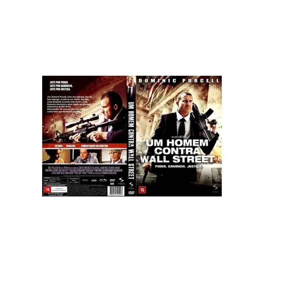 DVD Um Homem Contra Wall Street - SWEN FILMS