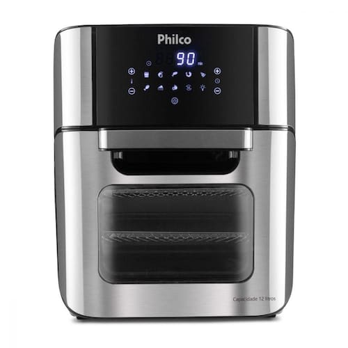 imagem-Fritadeira Philco Air Fry Oven Preta 127V PFR2200 - 110V