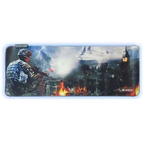 Mousepad Gamer Rgb Lehmox Ley-1556-C Guerra