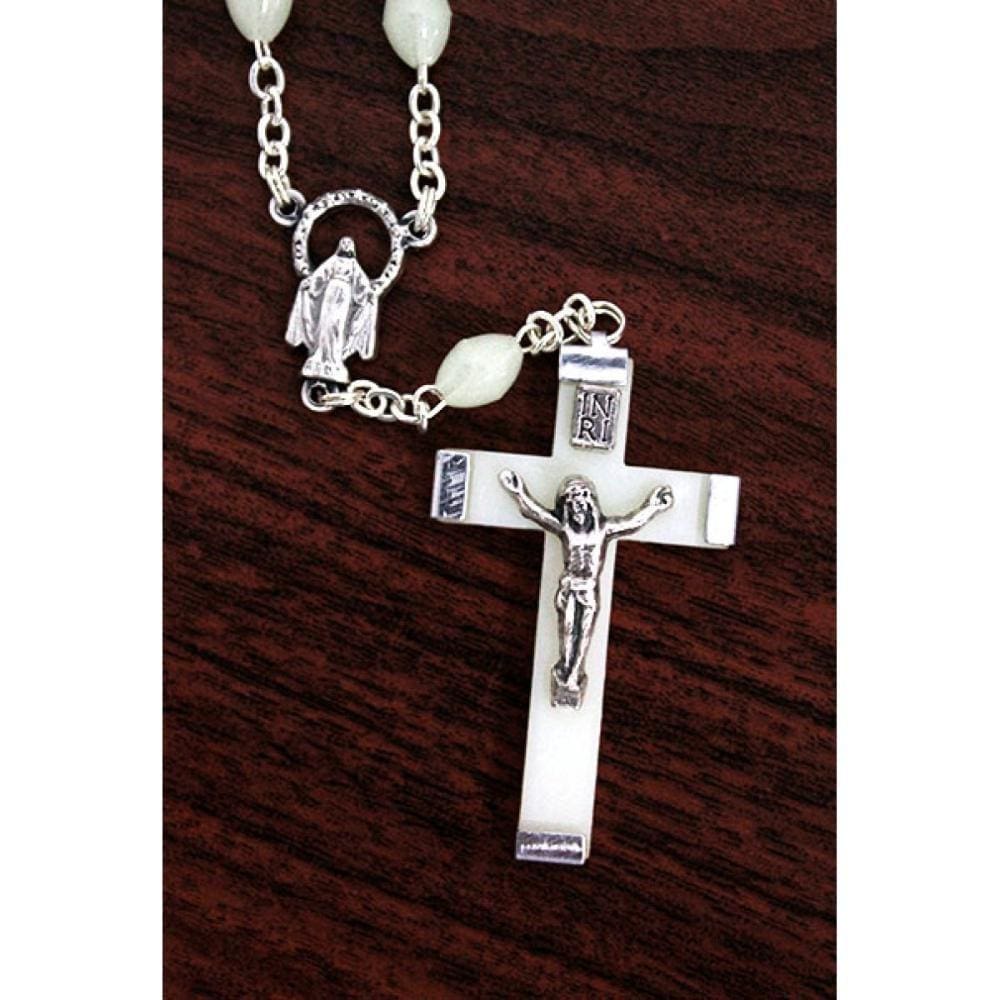 Pulseira de rosário luminosa