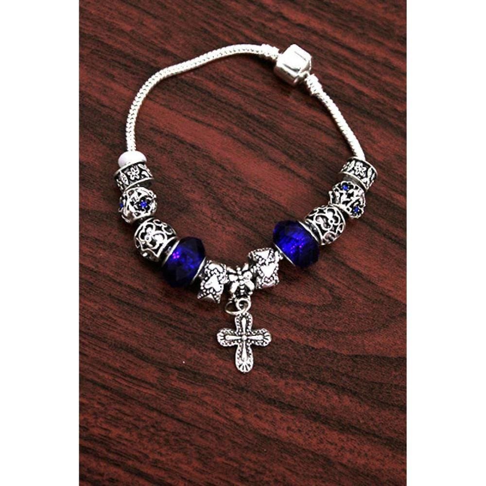Pulseira Life com Berloques azul