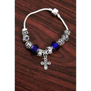 Pulseira Life com Berloques azul