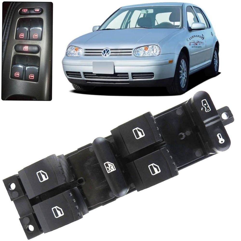 Botao Vidro Eletrico Dianteiro Motorista Golf 2001 2002 2003