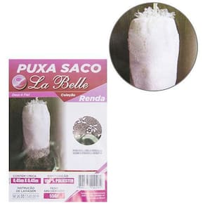 Puxa Saco De Renda 45X45Cm
