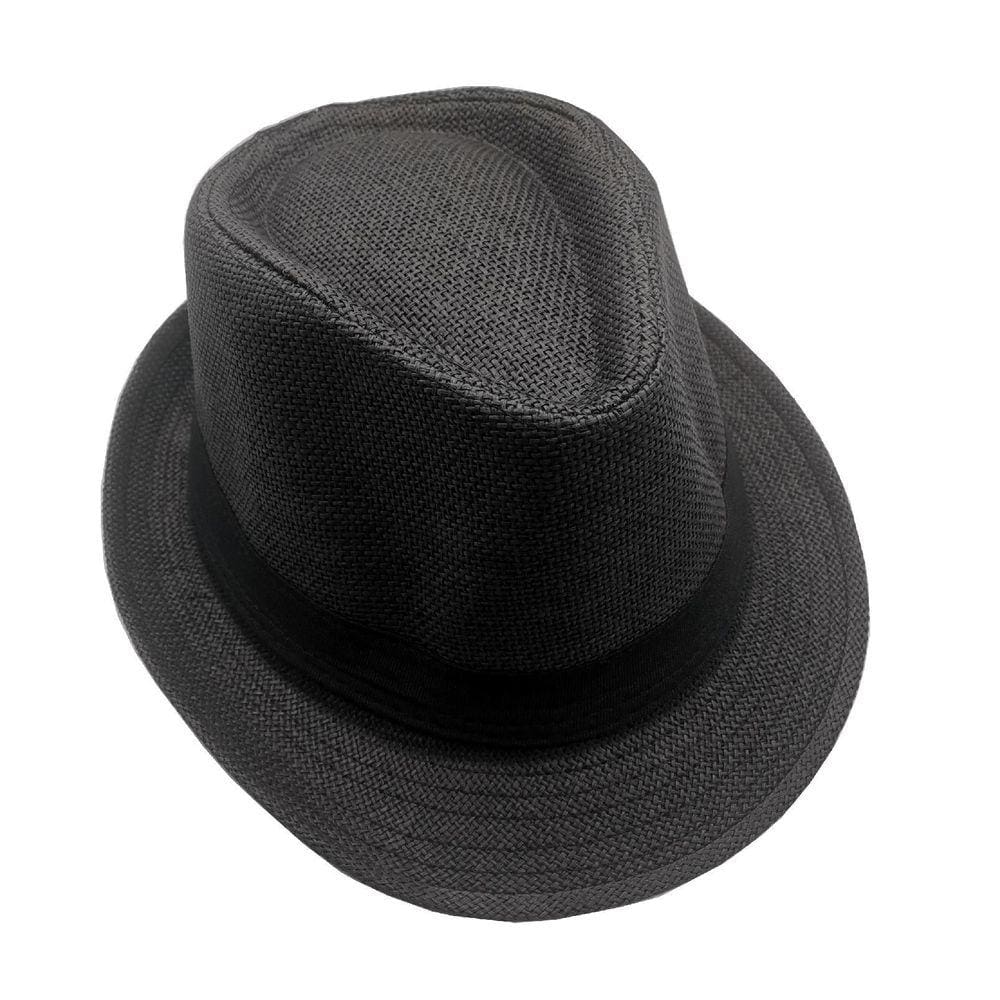 Chapéu Panamá Aba 4Cm Curta Moda Casual Masculino Feminino