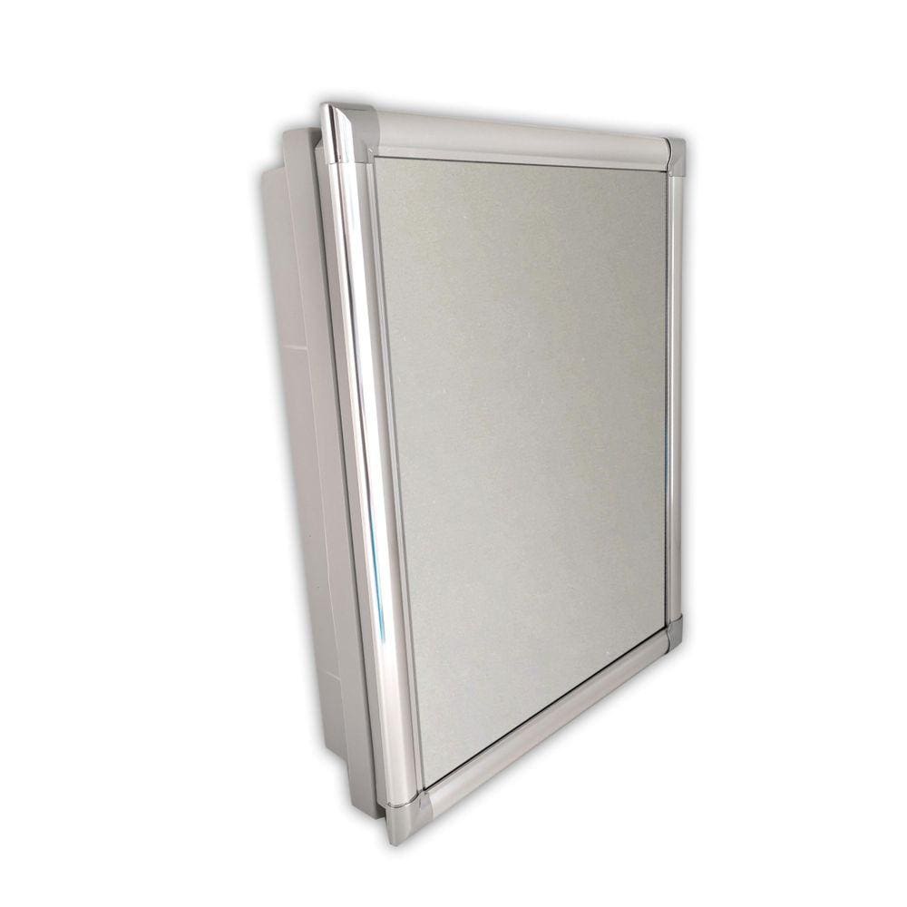 Armário Com Espelho Perfil Alumínio Al43 Astra