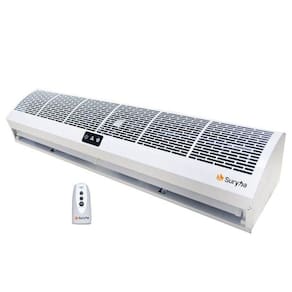 Cortina De Ar 90Cm Suryha 220V Com Sistema Sem Ruído