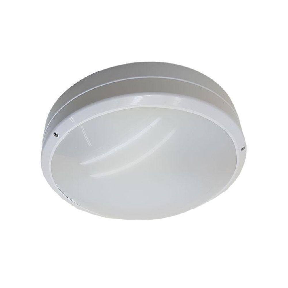 Plafon Sobrepor Redondo 300Mm Com Soquete - 2 Lâmpadas