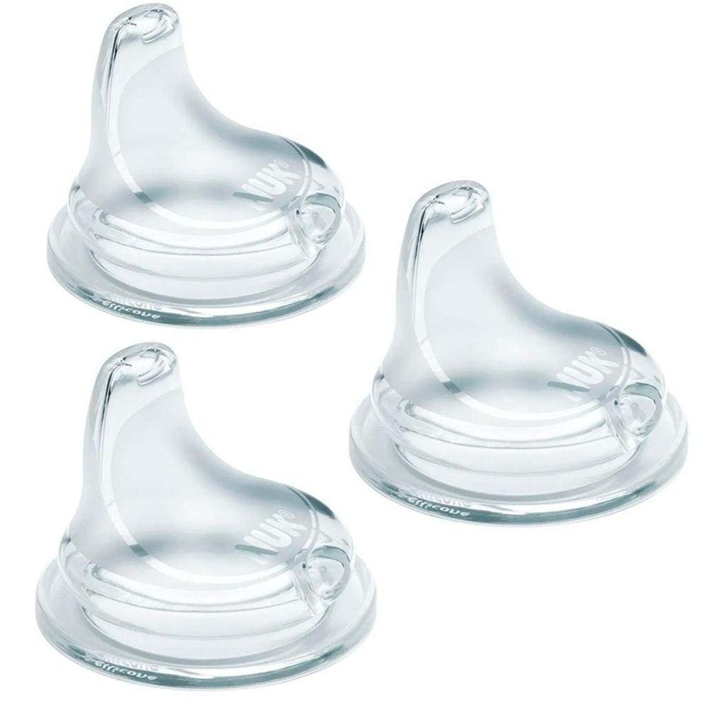 Bico De Silicone Anti Vazamento First Choice 3 Un +6M Nuk
