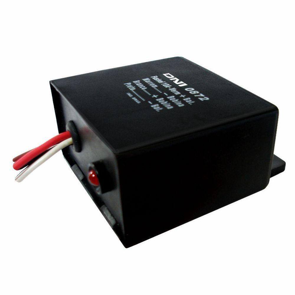 Relé Módulo Eletrônico Choque Boi 12V Com Suporte Universal