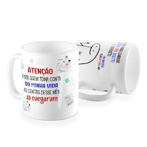 Caneca Flork Atencao Para Quem Toma Conta