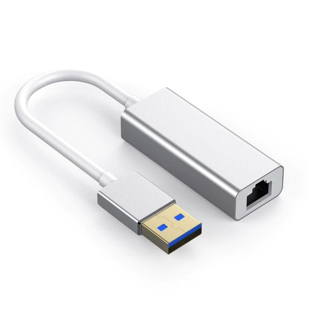 Adaptador Usb 3.0 Para Rj45 Gigabit Notebook e Computadores