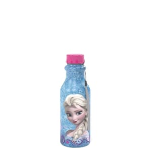 Garrafa com tampa em plástico Frozen Rosa