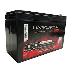 Bateria Unipower Para Segurança/Nobreak Up1270Seg 12V 7.0Ah