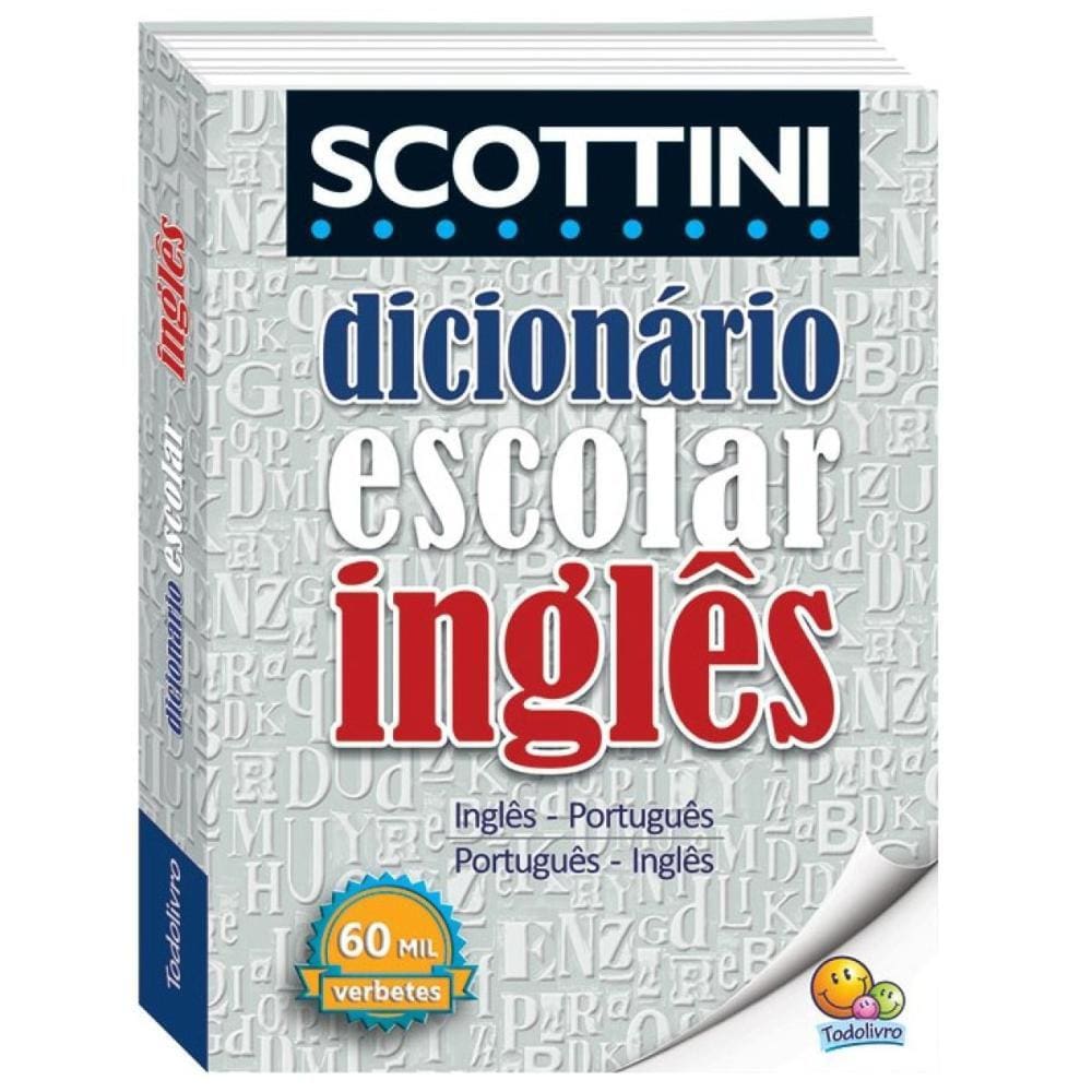 Scottini - Dicionário de Inglês - 60 mil verbetes