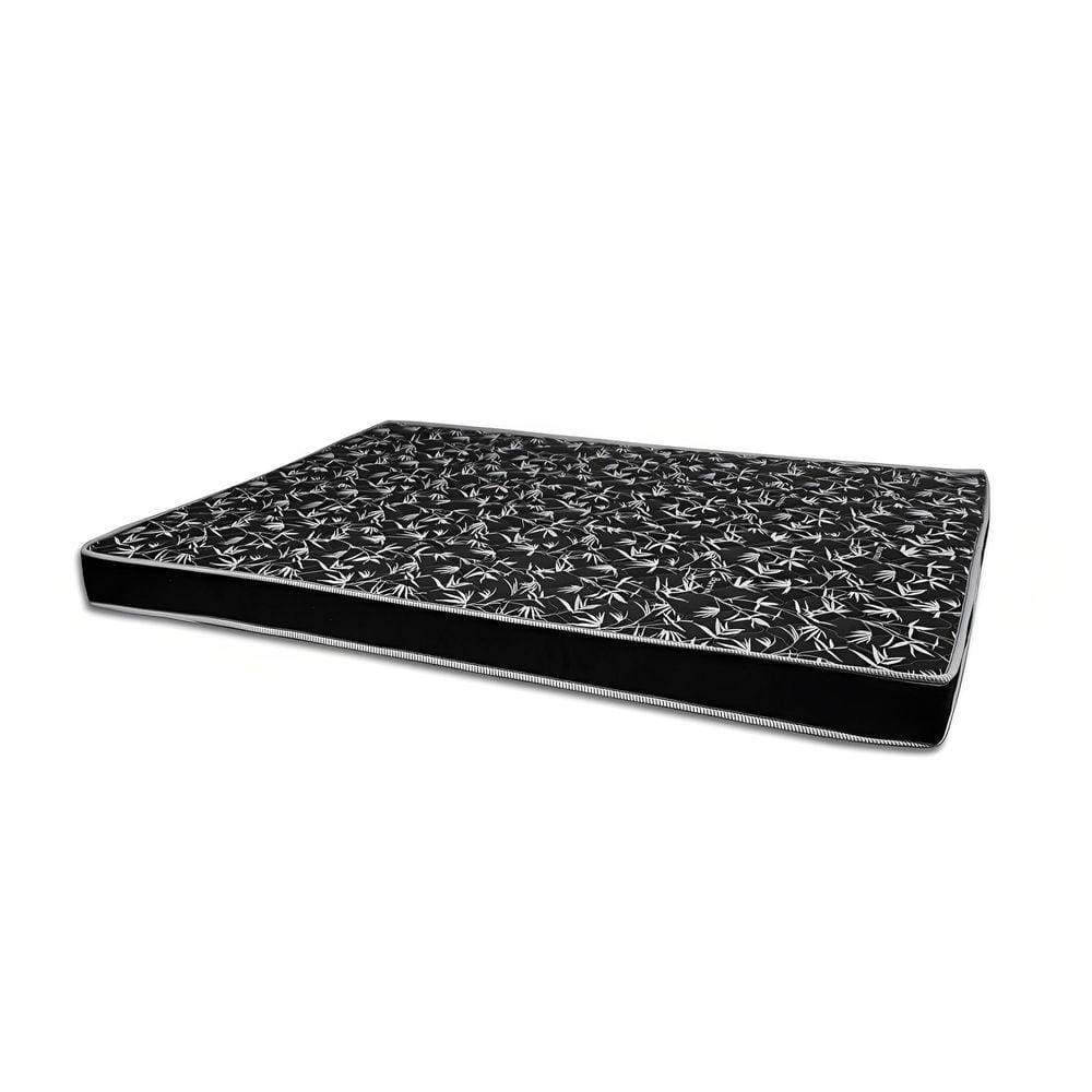 Colchão Queen 158 Hamburgo Bello Box - 100% Espuma - D28 Preto 14x158x198