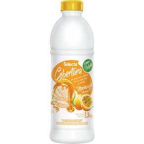Cobertura Concentrado De Sorvete 1,3Kg Maracujá Com Poupa
