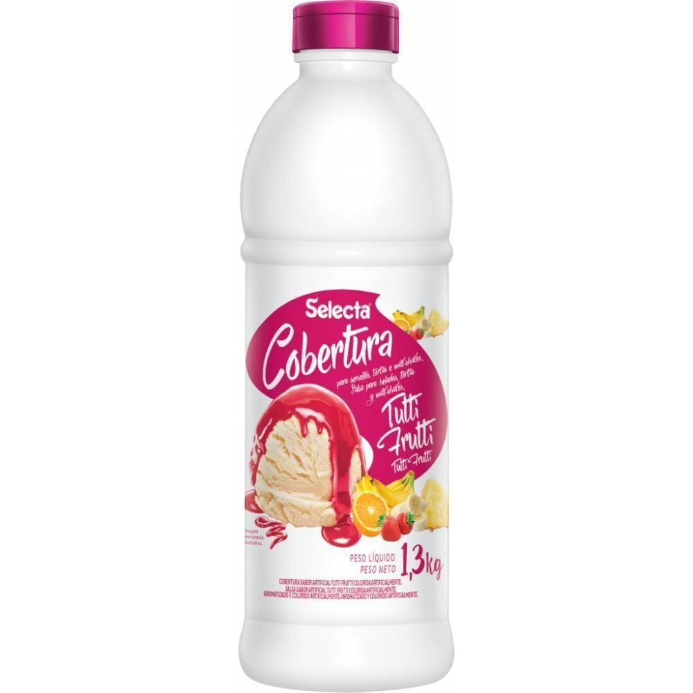Cobertura Concentrado De Sorvete 1,3Kg Tutti-Frutti