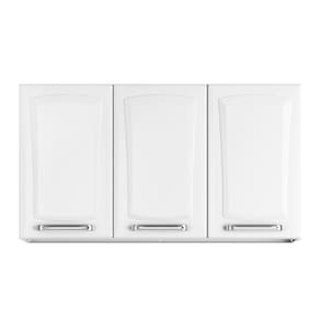 Armário De CozinhaC/ 3 Portas Aéreo Modulo Suspenso Branco