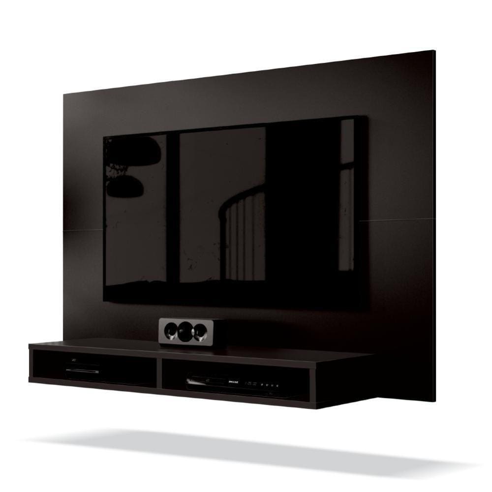Painel Para Tv Até 42 Polegadas 1,20M Fox New Preto Preto