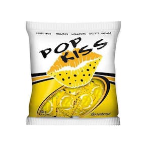 Pirulito Pop Kiss Maracujá Pacote C/50unid - 500g