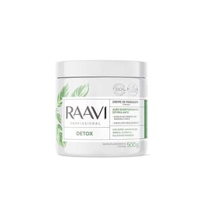 Creme Para Massagem Corporal Raavi Detox 500g