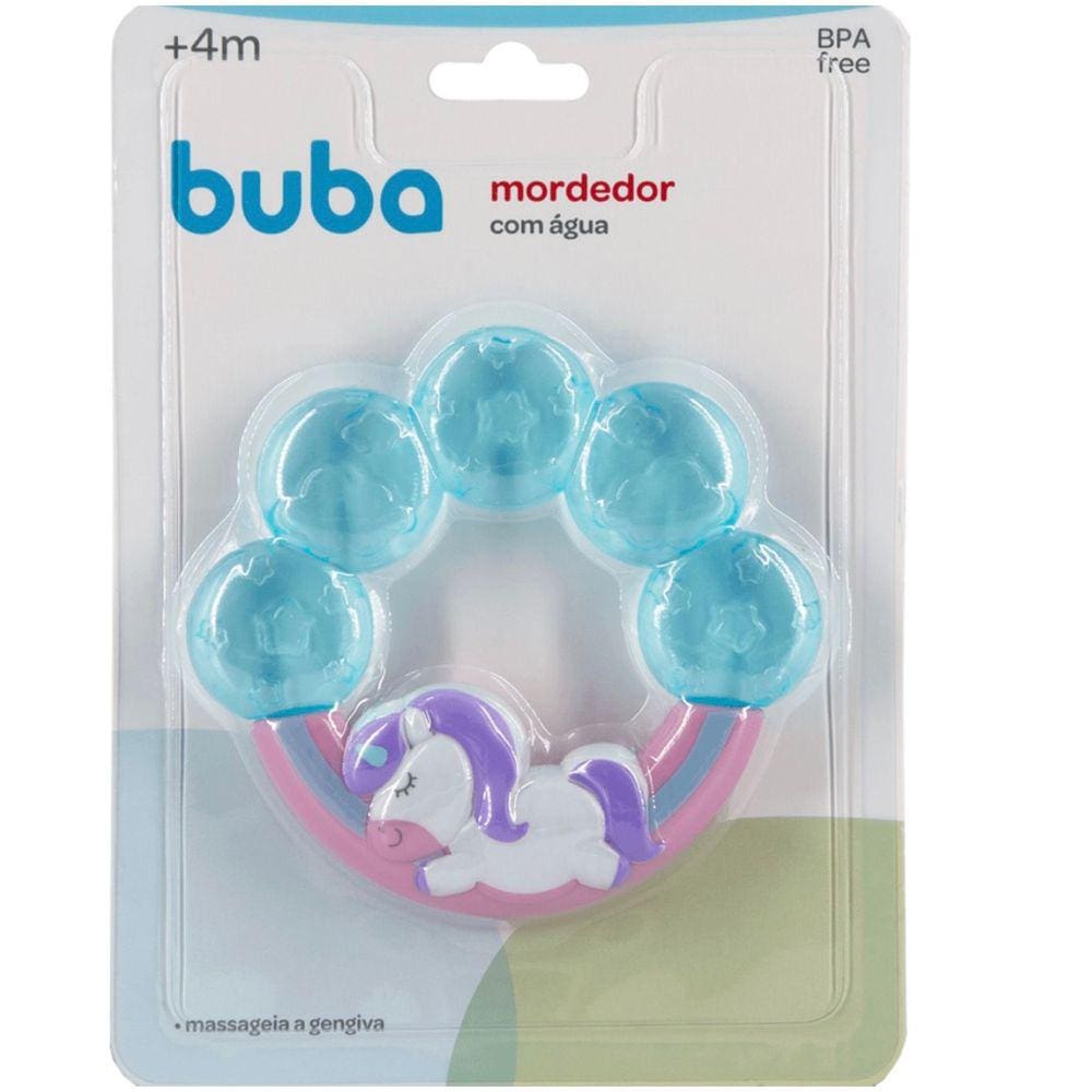 Mordedor Com Água Massageador Gengiva Bebe Buba