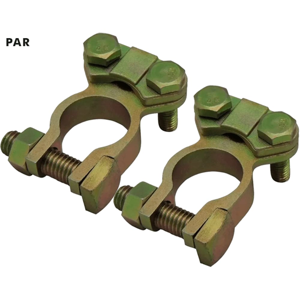 Par Terminal Conector Polo Bateria Automotiv Reforçado Sapão
