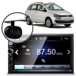 Central Multimídia Mp5 Space Fox 2012 Câmera Bluetooth Espelham