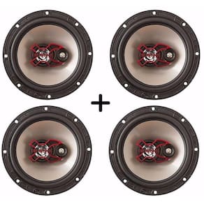 Kit 4 Alto Falante Bravox 6 200 W Rms Hyundai Hb20 Hb-20
