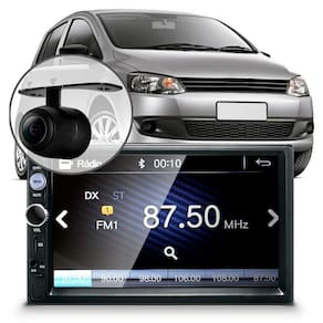 Central Multimídia Mp5 Fox 10/13 Câmera Bluetooth Espelhamento