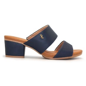 Tamanco Usaflex Feminino Salto Bloco Tresse AE3201