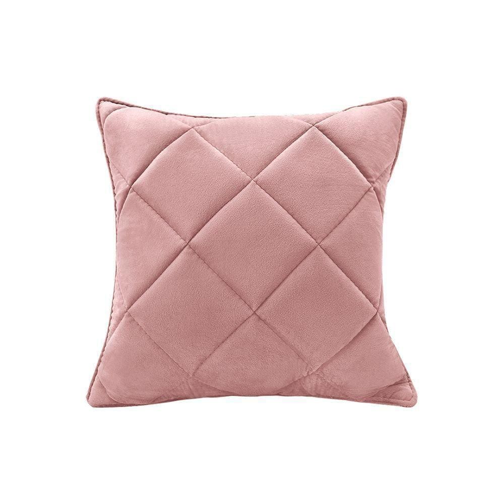 Almofada Decorativa Nina Matelassê 48X48 Veludo Rosa