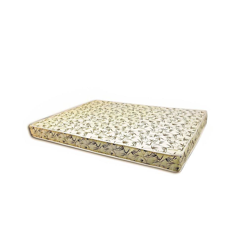 Colchão Queen 158 Austrália Bello Box - 100% Espuma - D26 Amarelo 14x158x198