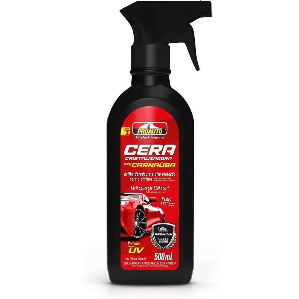 Cera Cristalizadora Spray 500ml - Proauto