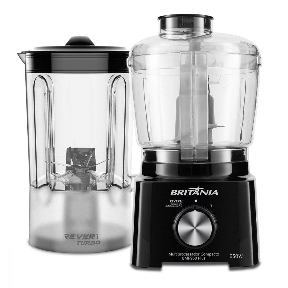 Multiprocessador 2 em 1 Compacto Britânia BMP950 Plus 110V