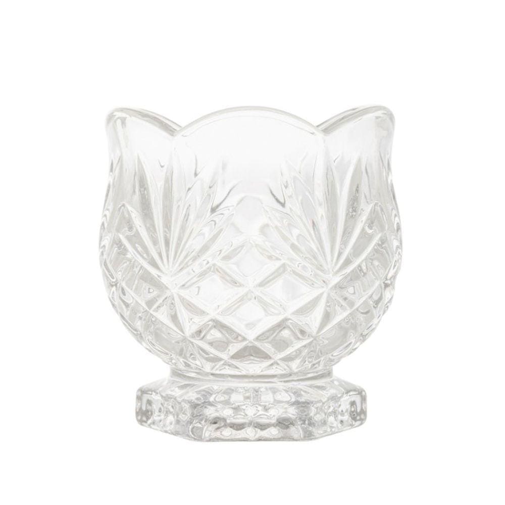 Cachepot Porta Treco Decorativo de Vidro Cristal 9 cm